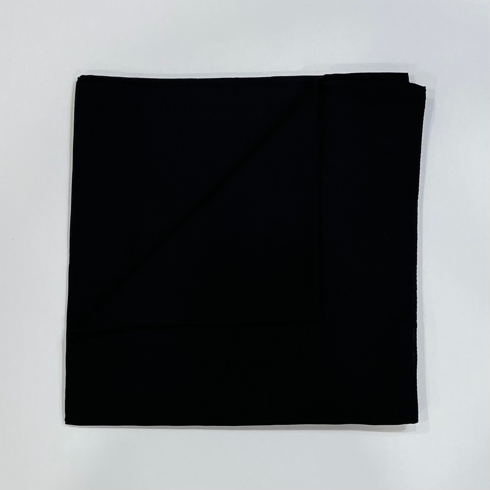 Expertly crafted from high-quality cotton, the Black Square Hijab offers a stylish and comfortable option for everyday wear. With its soft and breathable fabric, this hijab provides a comfortable fit while adding a touch of sophistication to any outfit. Perfect for any occasion.

size 120 cm x 120 cm

color may look different due to different screen resolution 