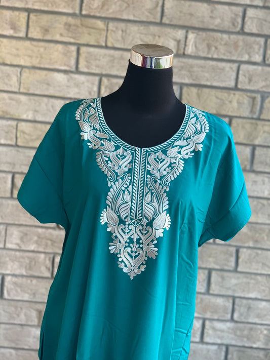 Sudduf Kaftan Teal