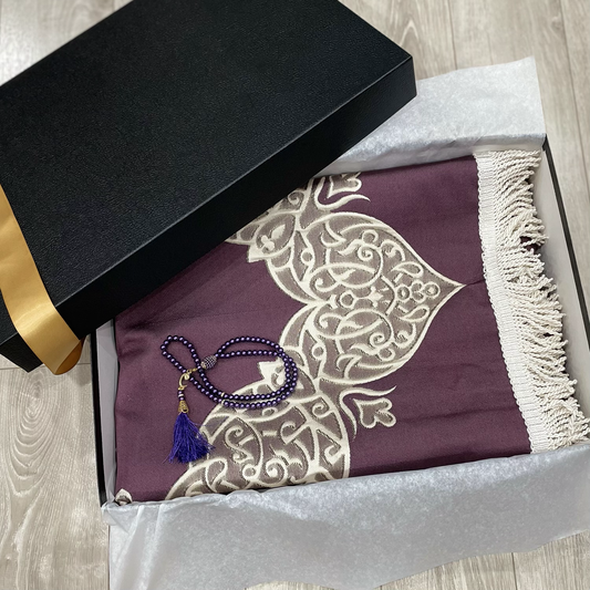 Luxury Janamaz Plum