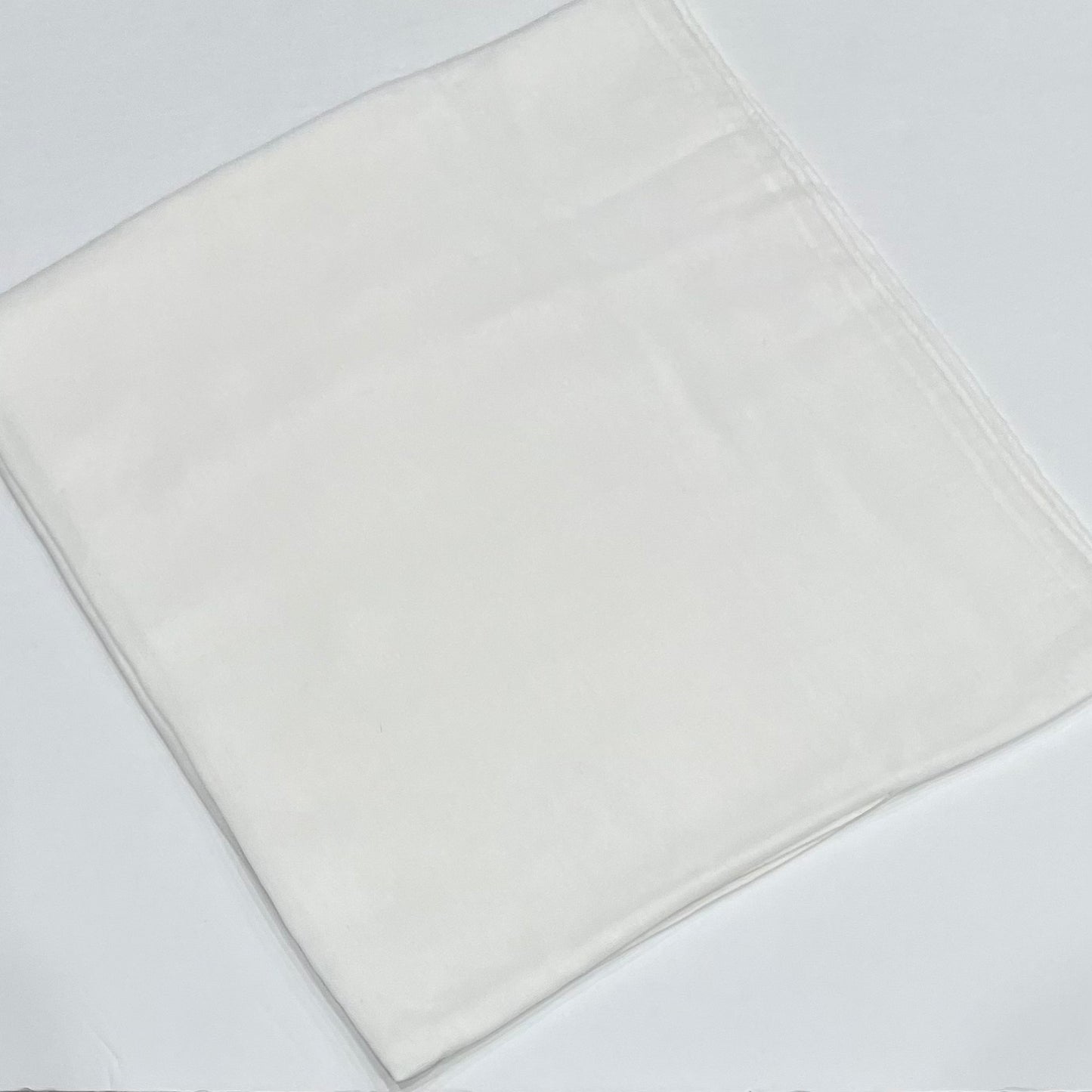 White Square Scarf