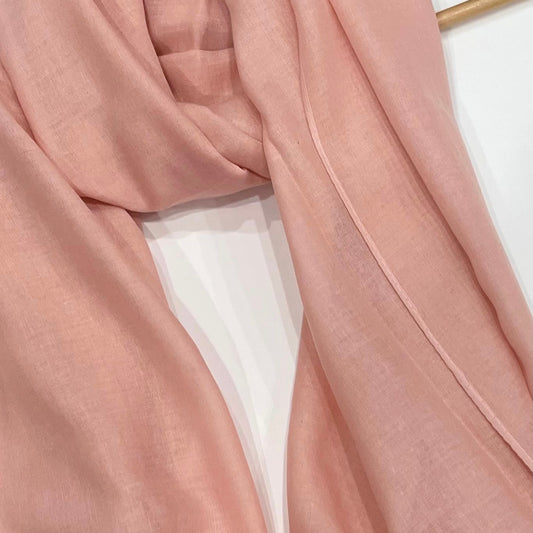 Peach Blush Cotton Hijab